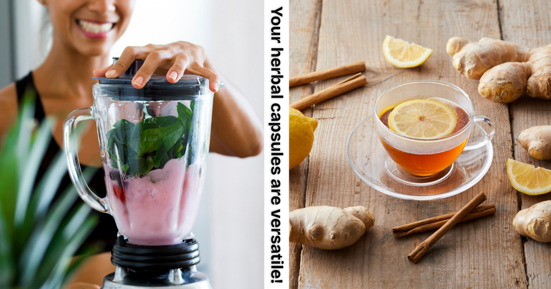 🥤Easy Smoothie Recipes and Wellness Drinks Using Herbal Capsules