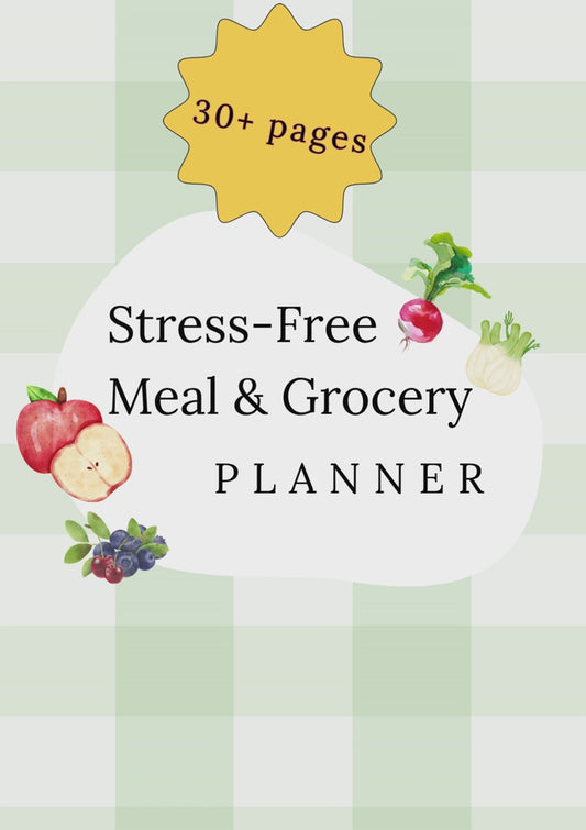 Stress-Free Meal & Grocery Planner